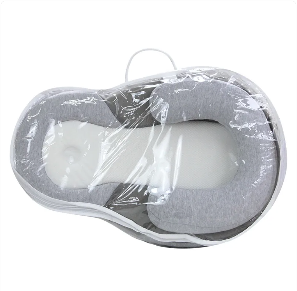 Almohada inclinada para bebé de espuma viscoelástica
